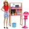 Set papusa Barbie si accesorii pentru birou