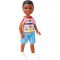 Papusa Barbie Chelsea Boy, Smiley Face, HNY58