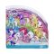 Set figurine cu coama curcubeu My Little Pony