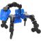 Figurina Surpriza robot articulat transformabil in capsula Klikbot, Blue