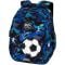 Ghiozdan cu 3 compartimente, Coolpack, Jerry, Football, Bleumarin
