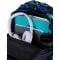 Ghiozdan cu 3 compartimente, Coolpack, Jerry, Football, Bleumarin