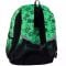 Ghiozdan cu 3 compartimente, Coolpack, Jerry, Game Over, Verde