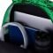 Ghiozdan cu 3 compartimente, Coolpack, Jerry, Game Over, Verde