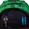 Ghiozdan cu 3 compartimente, Coolpack, Jerry, Game Over, Verde