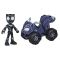 Figurina cu vehicul, Spidey and his Amazing Friends, Black Panther si Panther Patroller, F1943