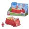 Set de joaca cu doua figurine Peppa Pig, Peppas Family Red Car