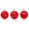 Minge de fotbal Mesuca, Ferrari, 22 cm, Rosu