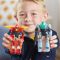 Set 2 figurine robot transformabile, Transformers, Earthspark Combiner