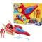 Figurina cu avion de lupta, Avengers, Iron Man, Repulsor Blast Battle Jet, 10 cm, F9329