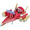 Figurina cu avion de lupta, Avengers, Iron Man, Repulsor Blast Battle Jet, 10 cm, F9329