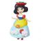 Figurina Disney Princess Little Kingdom - Alba ca Zapada, 8 cm