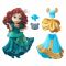 Figurina Disney Princess Little Kingdom - Merida, 8 cm