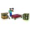 Figurina Minecraft cu accesorii Overworld - Survival Pack