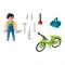 Figurina Playmobil Special Plus - Instalatorul cu bicicleta (4791)