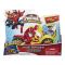 Figurina Spiderman Marvel - Iron Spider cu motocicleta Arc Web