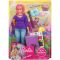 Papusa Barbie Travel, Daisy cu accesorii de calatorie