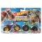 Set 2 masini Monster Truck, Hot Wheels, Tri to Crush Me si Baja Buster, 1:64, HLT66