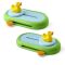 Set de joaca cu 2 figurine si accesorii, Peppa Pig si Evie, Park Fun, G0528