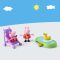 Set de joaca cu 2 figurine si accesorii, Peppa Pig si Evie, Park Fun, G0528
