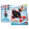 Figurina cu vehicul, Spidey and his Amazing Friends, Water-Webs Spin Dolphin, G1465