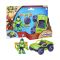 Set figurina cu vehicul, Marvel, Iron Man And His Awesome Friends, Iron Hulk Racer, G1472