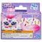 Mini jucarie de plus interactiva, Furby Dj Furblets, Berry Cup-Cake, G1781
