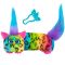 Mini jucarie de plus interactiva, Furby Dj Furblets, Rain-Bow-Kat, G1783