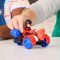 Figurina cu vehicul, Spidey and his Amazing Friends, Miles Spin Morales Techno-Racer, G2460
