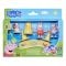 Set de joaca cu 2 figurine si accesorii, Peppa Pig, Pig Siblings Beach Day, G2833