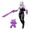 Figurina cu accesorii, Marvel Spider-Man, ActionVerse, Ghost-Spider, G2854