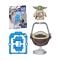 Figurina cu accesorii, Star Wars, ActionVerse,The Mandalorian & Grogu, G2866