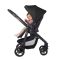 Carucior Graco Evo 2, 2 In 1, Black Grey