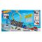 Set camion cu pista de lansare si masinuta Hot Wheels