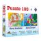 Puzzle Noriel Harta Romaniei, 100 piese