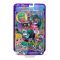 Set de joaca cu 2 papusi si 12 accesorii Polly Pocket, Otter Aquarium, HCG16