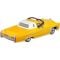 Masinuta din metal, Disney Cars, Mel Dorado, HFB42