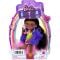 Papusa Barbie cu par lung si accesorii, Extra Minis, HGP63