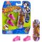 Set mini placa skateboard cu pantofi, Hot Wheels, Wingstorm, HGT68