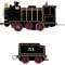 Locomotiva motorizata cu vagon, Thomas and Friends, Hiro, HHN58