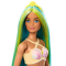Papusa sirena cu accesorii, Barbie, Bleu, HRR03