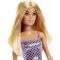 Papusa cu rochie mov, Barbie Glitz, HJR93