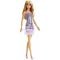 Papusa cu rochie mov, Barbie Glitz, HJR93