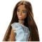 Papusa in rochie verde, Barbie Glitz, HJR95