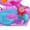 Set de joaca cu 2 papusi si 12 accesorii Polly Pocket, Unicorn Floatie, HKV34