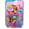 Set de joaca cu 2 papusi si 12 accesorii Polly Pocket, Unicorn Floatie, HKV34