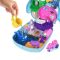 Set de joaca cu 2 papusi si 12 accesorii Polly Pocket, Snowy Sleepover Owl, HKV37