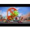 Set de joaca cu pista si masina, Hot Wheels, T-Rex Blaze Battle, JBM73