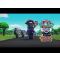 Figurina Paw Patrol Moto Pups, Chase, 20128239
