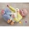 Jucarie de plus senzoriala, Fisher Price, Snuggle Up Goose, HRB16